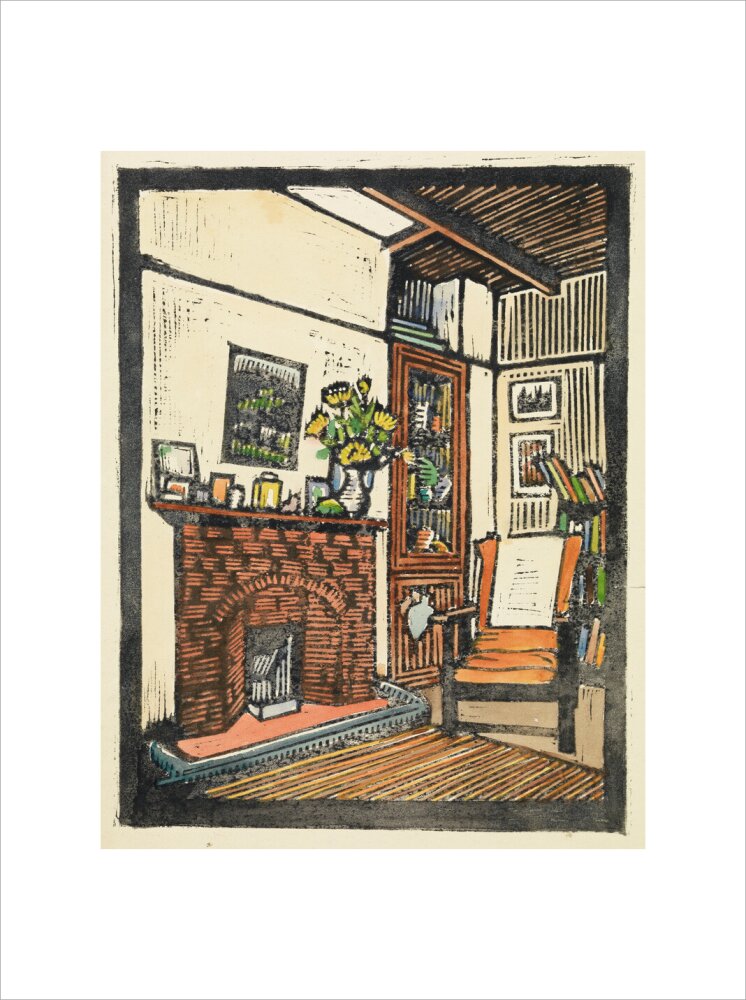 Miss Cashmore''s Office (art print, small, unframed)