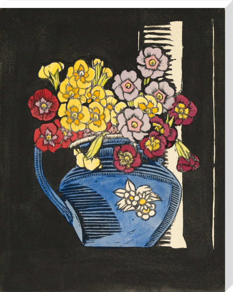 Polyanthus (stretched canvas, extra large, unframed)