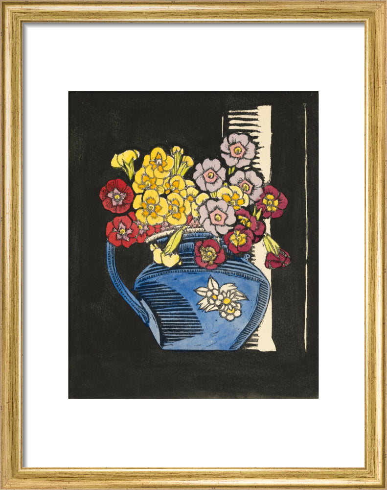 Polyanthus (art print, small, gold)