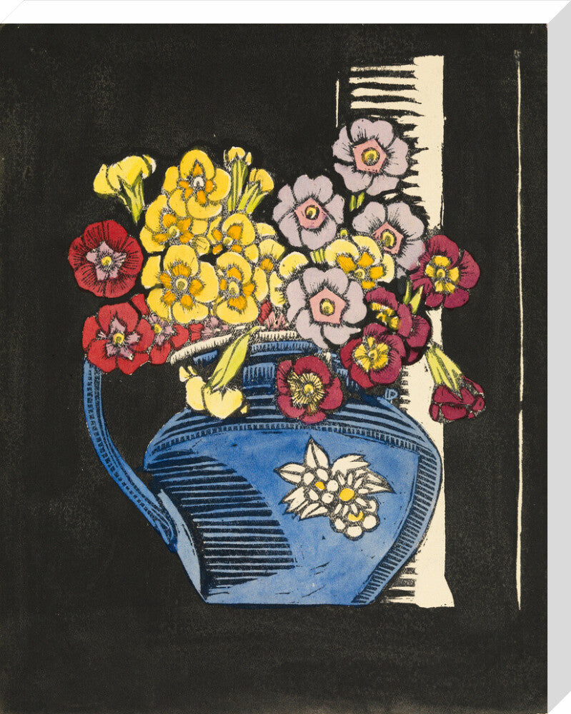 Polyanthus (stretched canvas, large, unframed)