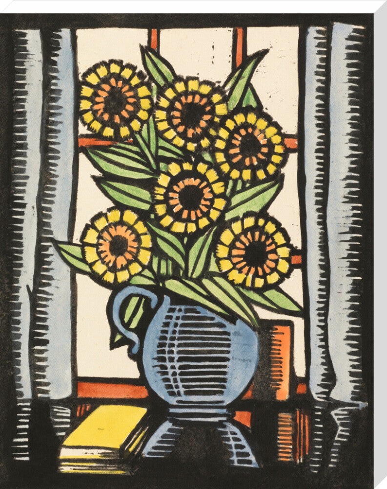 Marigolds (stretched canvas, extra large, unframed)