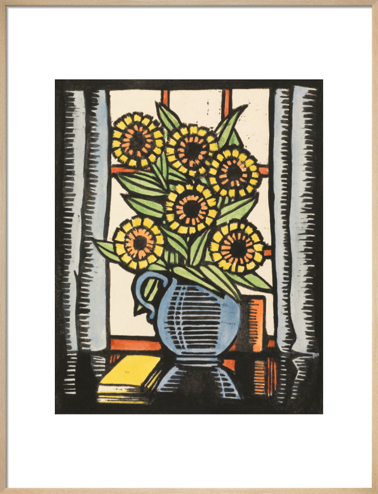 Marigolds (art print, large, natural)