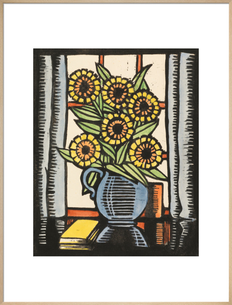 Marigolds (art print, extra large, natural)