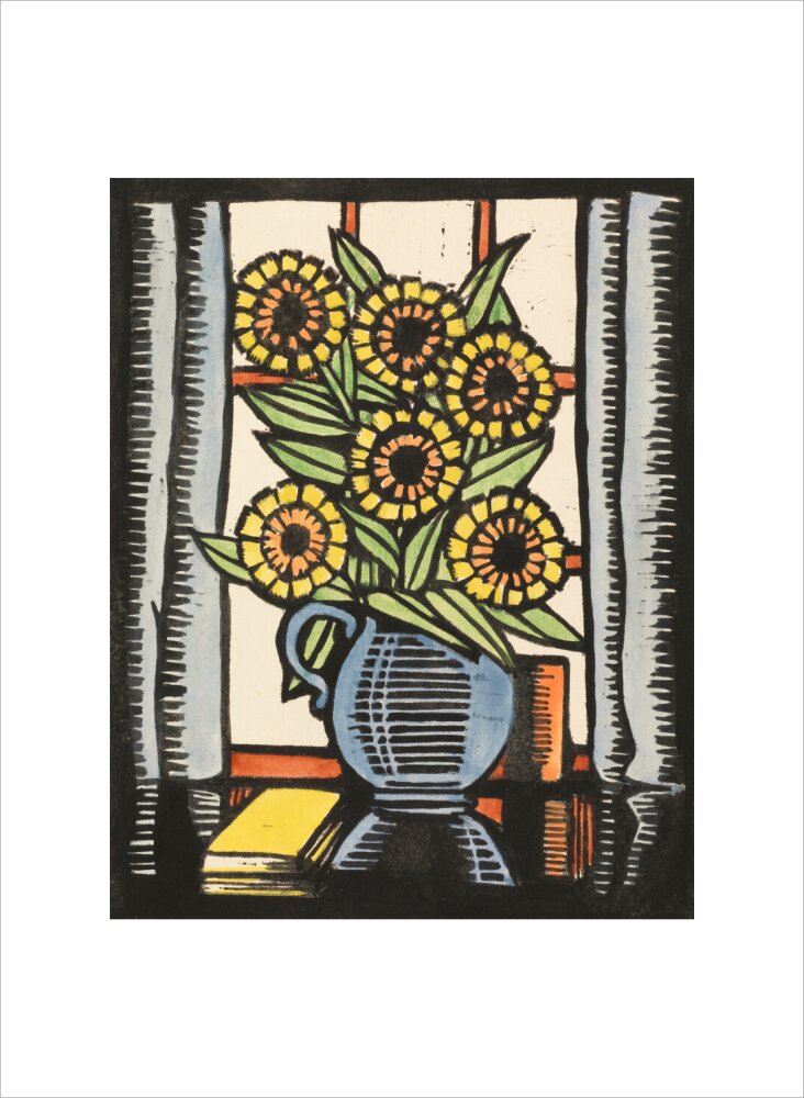 Marigolds (art print, small, unframed)