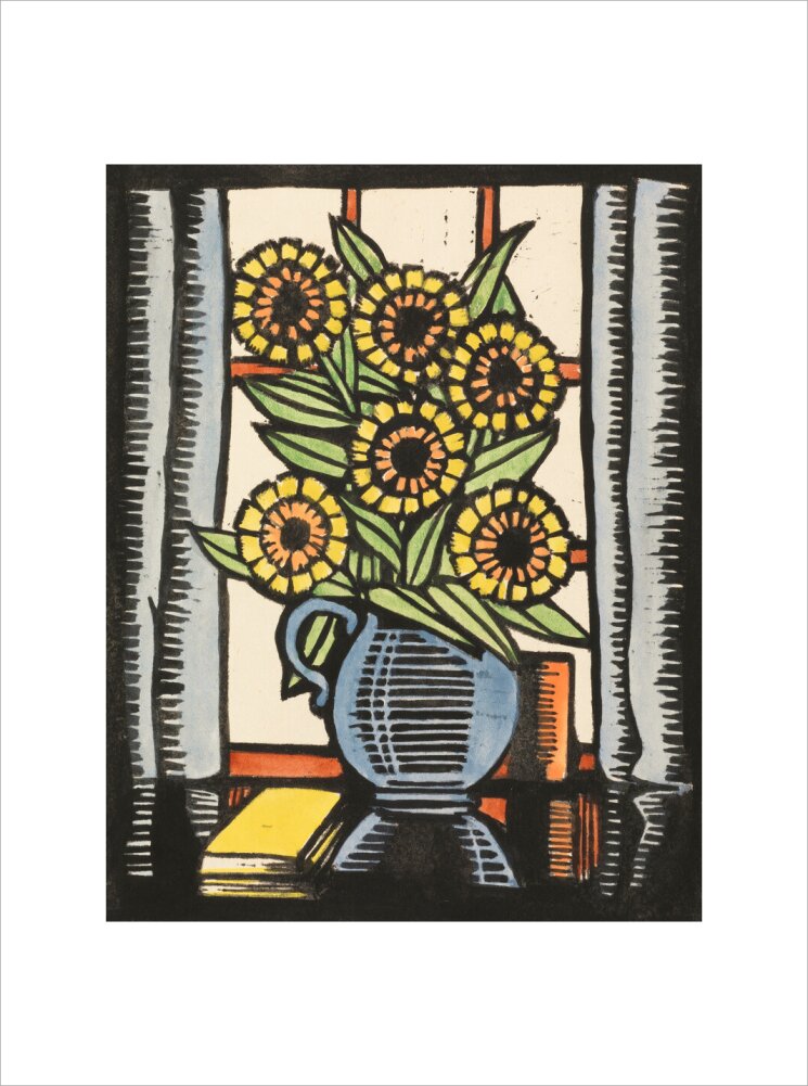 Marigolds (art print, extra large, unframed)