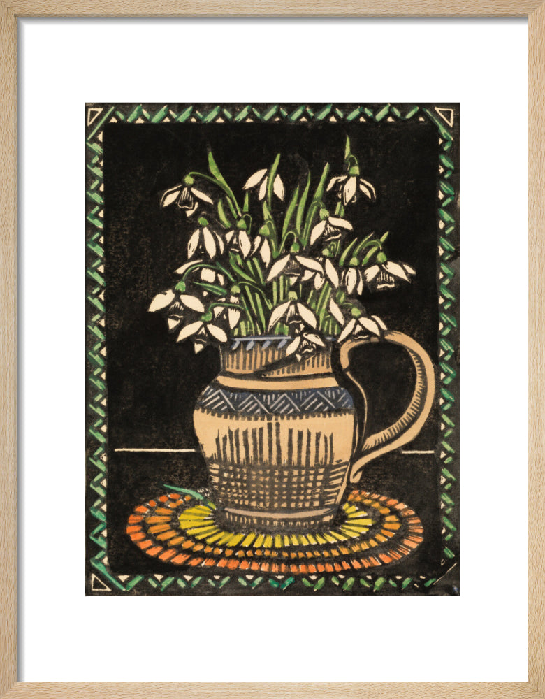 Snowdrops (art print, small, natural)