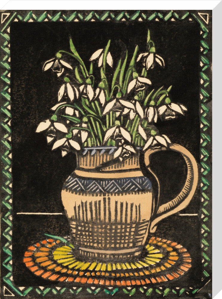Snowdrops (stretched canvas, large, unframed)
