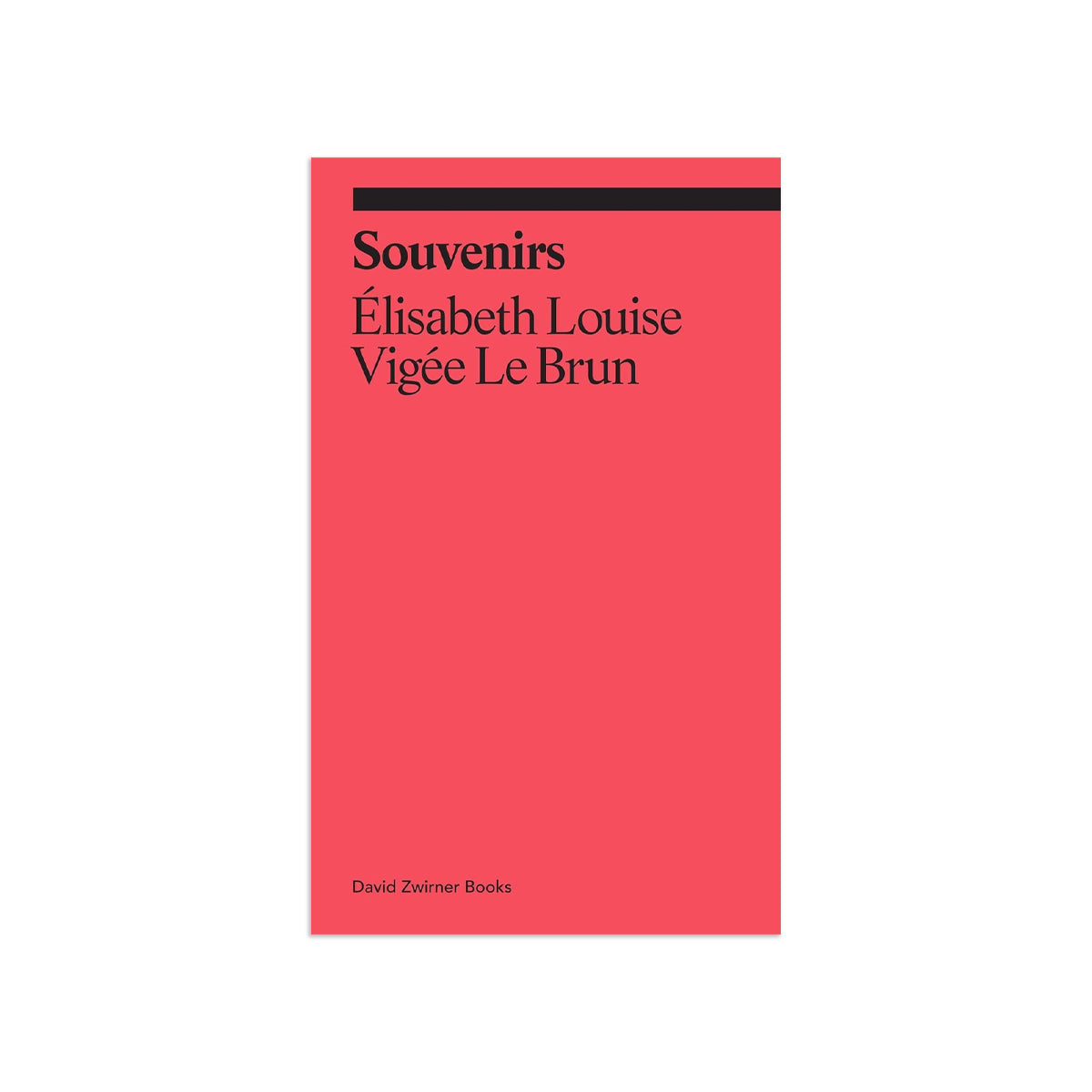 Souvenirs by Élisabeth Louise Vigée Le Brun