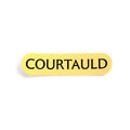 Sticker Courtauld Yellow