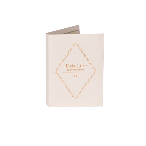 Sticky Memo Book Yellow Paperian L'atelier