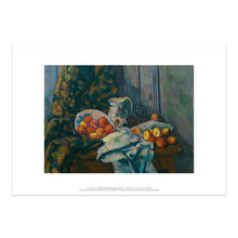 Load image into Gallery viewer, Mounted Print A4 Cézanne Still Life Jug Fruit
