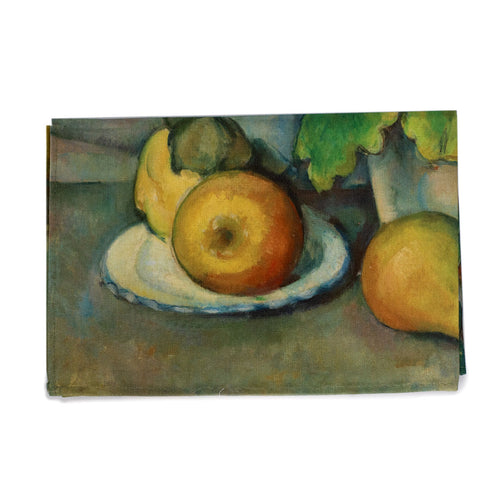 Tea Towel Cezanne Fruit and Flowers