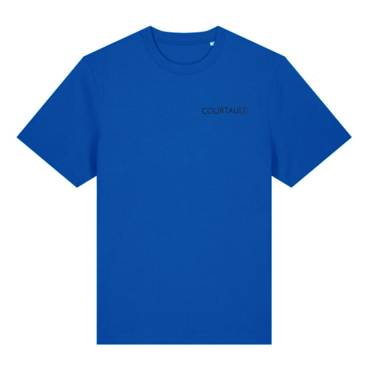 Courtauld Embroidered T-Shirt Blue S