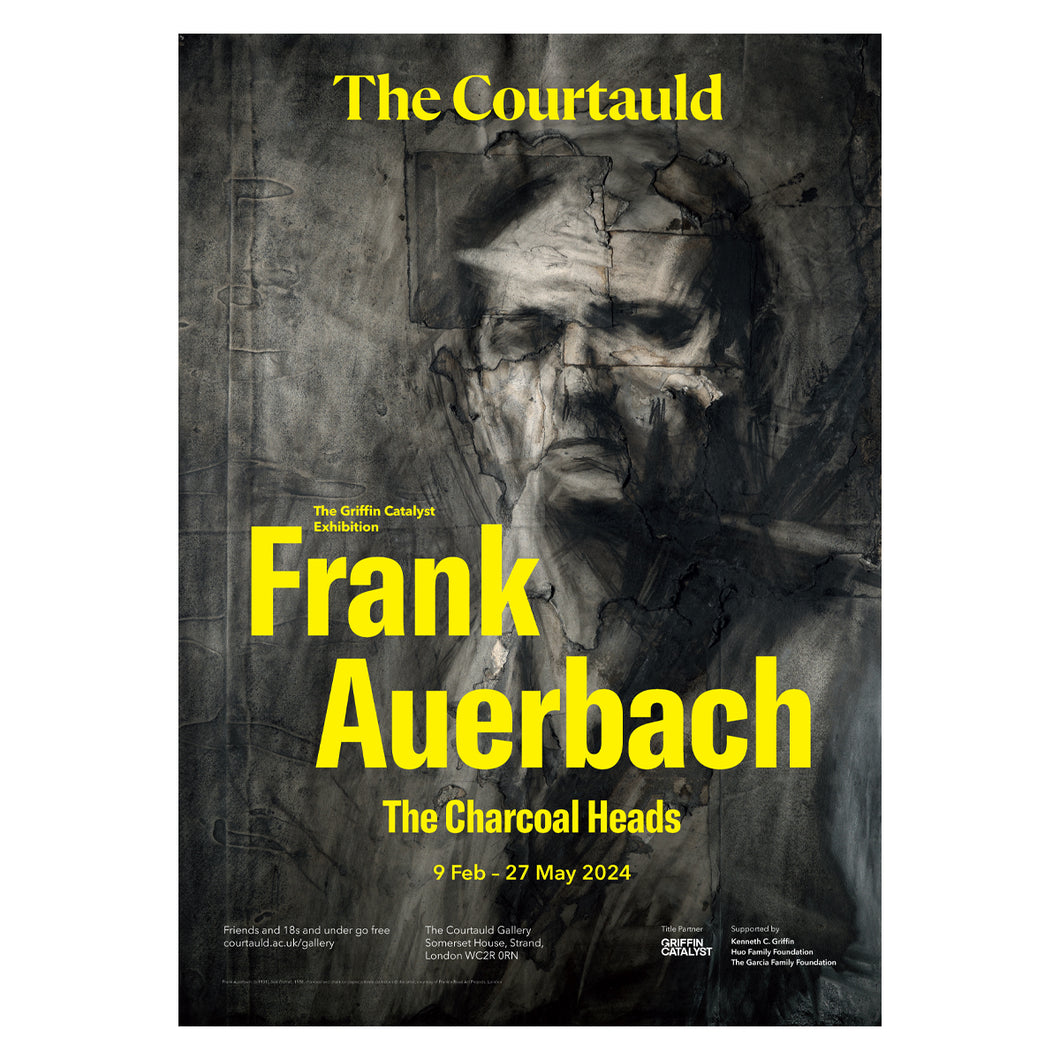 Frank Auerbach Exhibition Poster