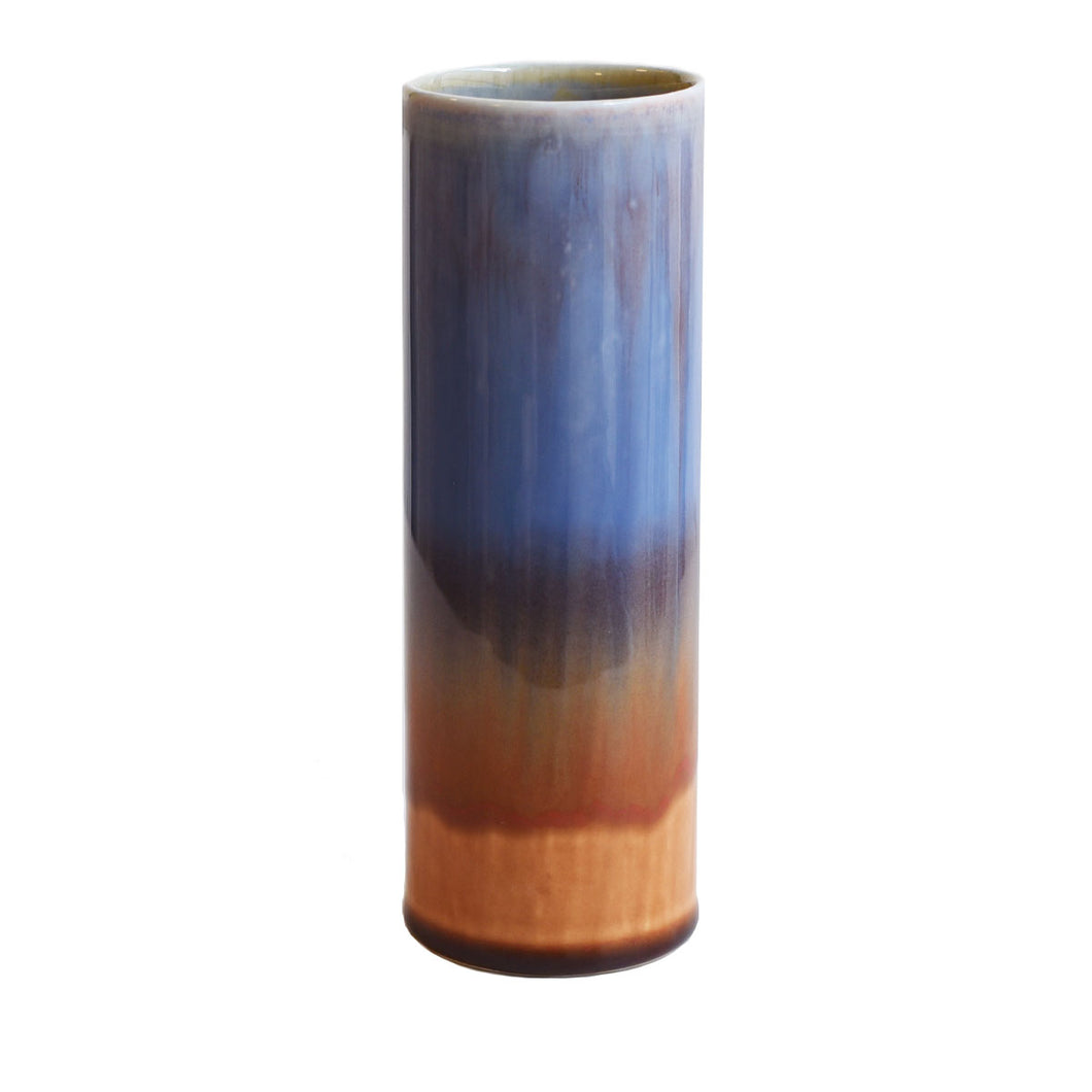 Monet Inspired Vase Orange