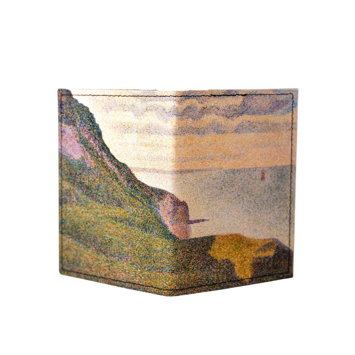 Travel Card Holder Seurat The Semaphores and the Cliff