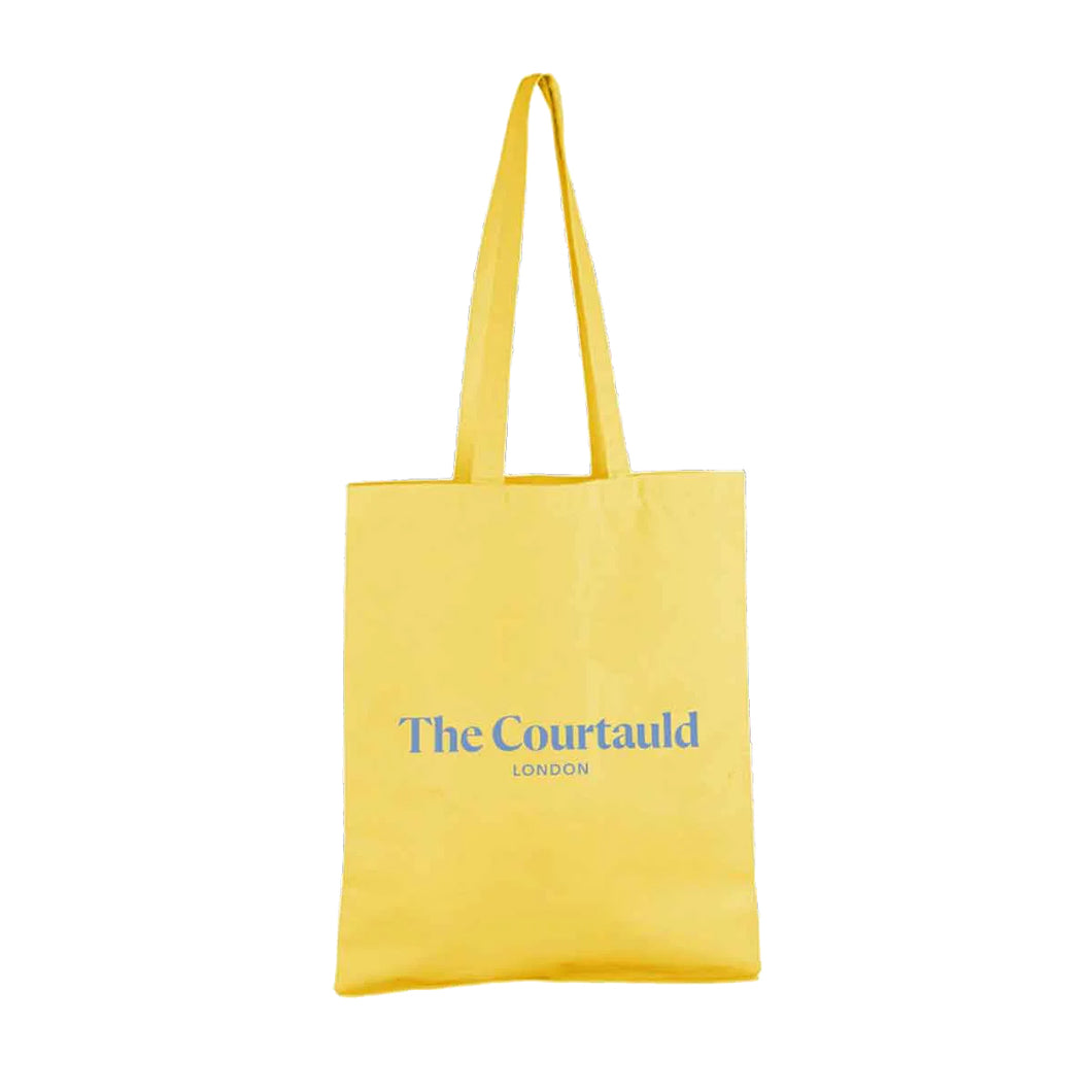 Courtauld Tote Bag Yellow Blue