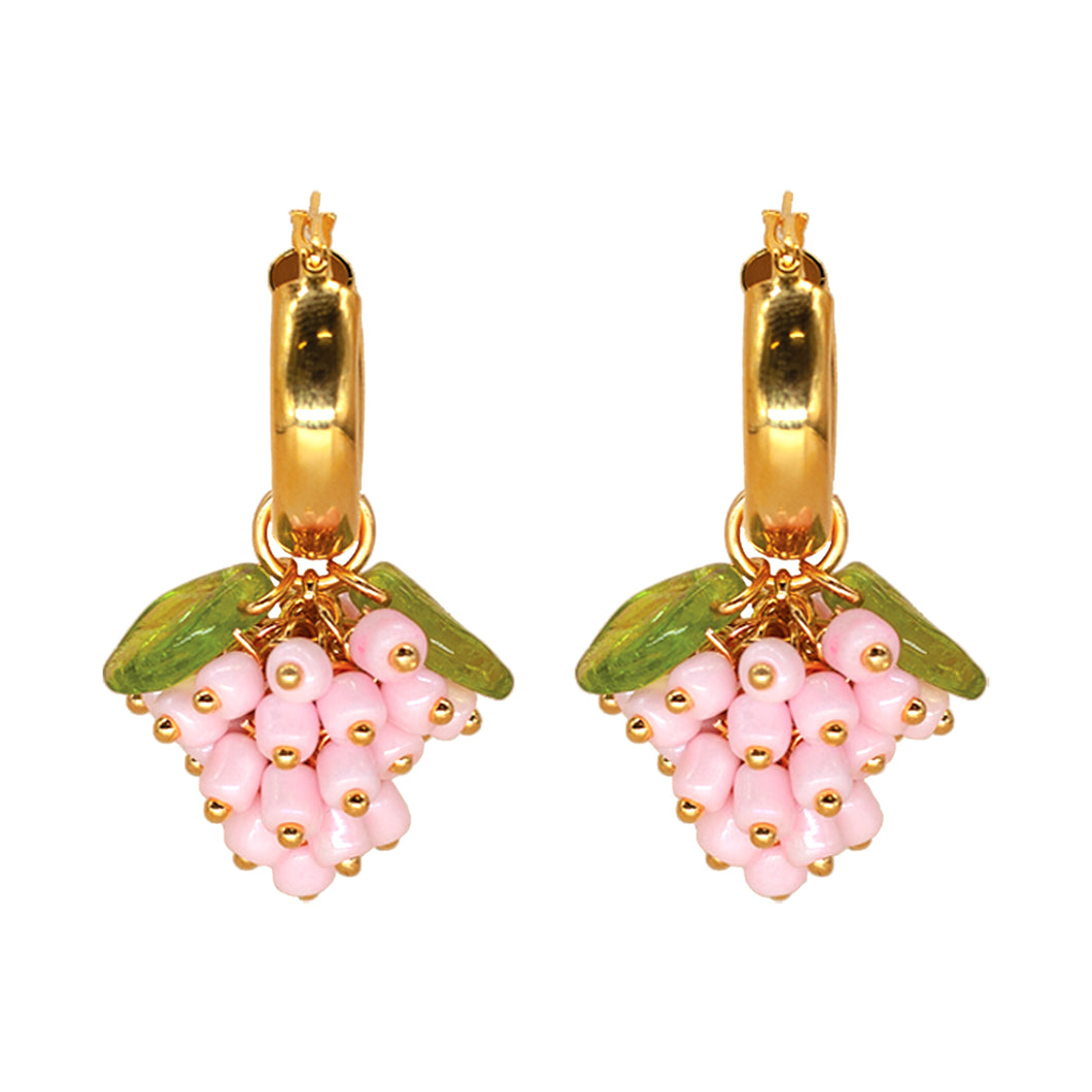 Baby Raspberry Earrings
