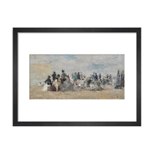 Load image into Gallery viewer, Eugene Louis Boudin, Beach at Trouville
