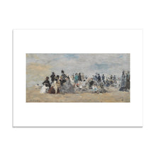 Load image into Gallery viewer, Eugene Louis Boudin, Beach at Trouville
