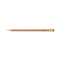 A single Blackwing pencil with a natural finish, iconic square Blackwing ferrule, and grey eraser against a white background.