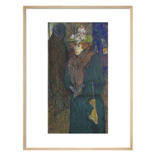 Load image into Gallery viewer, Henri de Toulouse-Lautrec, Jane Avril in the Entrance to the Moulin Rouge
