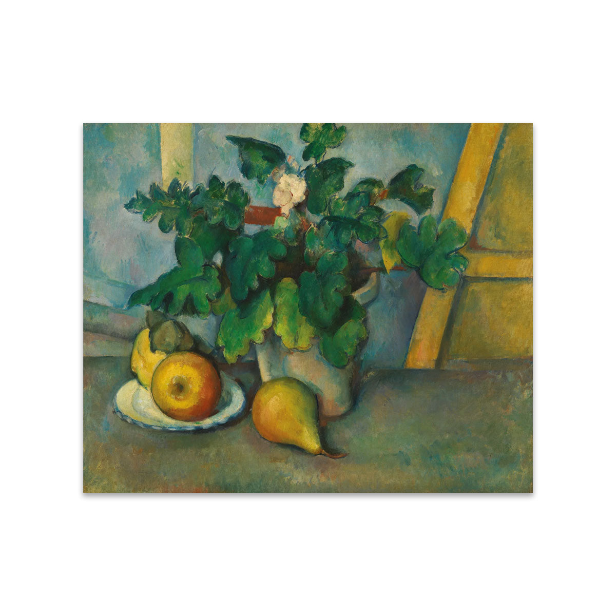 Print Board Paul Cezanne, Flowers and Fruit