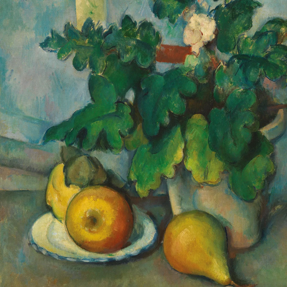 Print Board Paul Cezanne, Flowers and Fruit