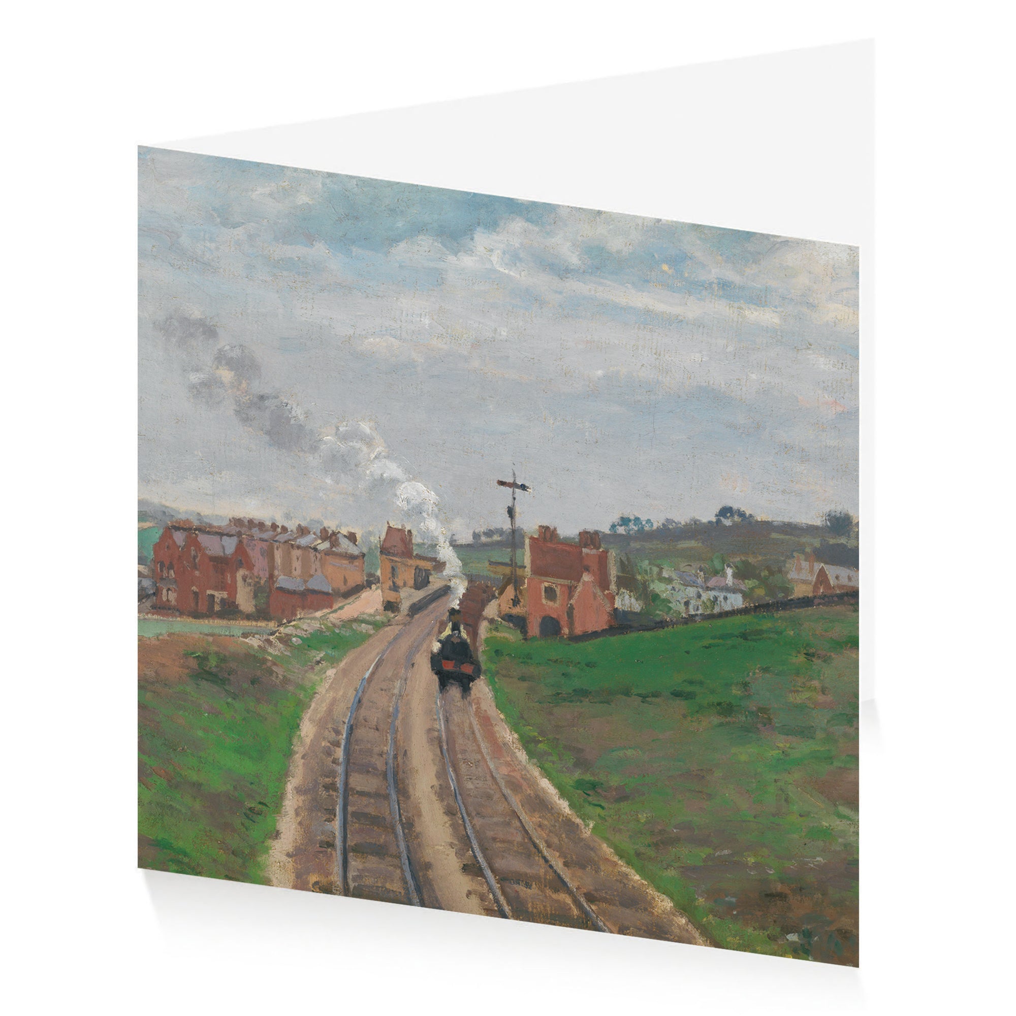 Greetings Card Pissarro Lordship Lane