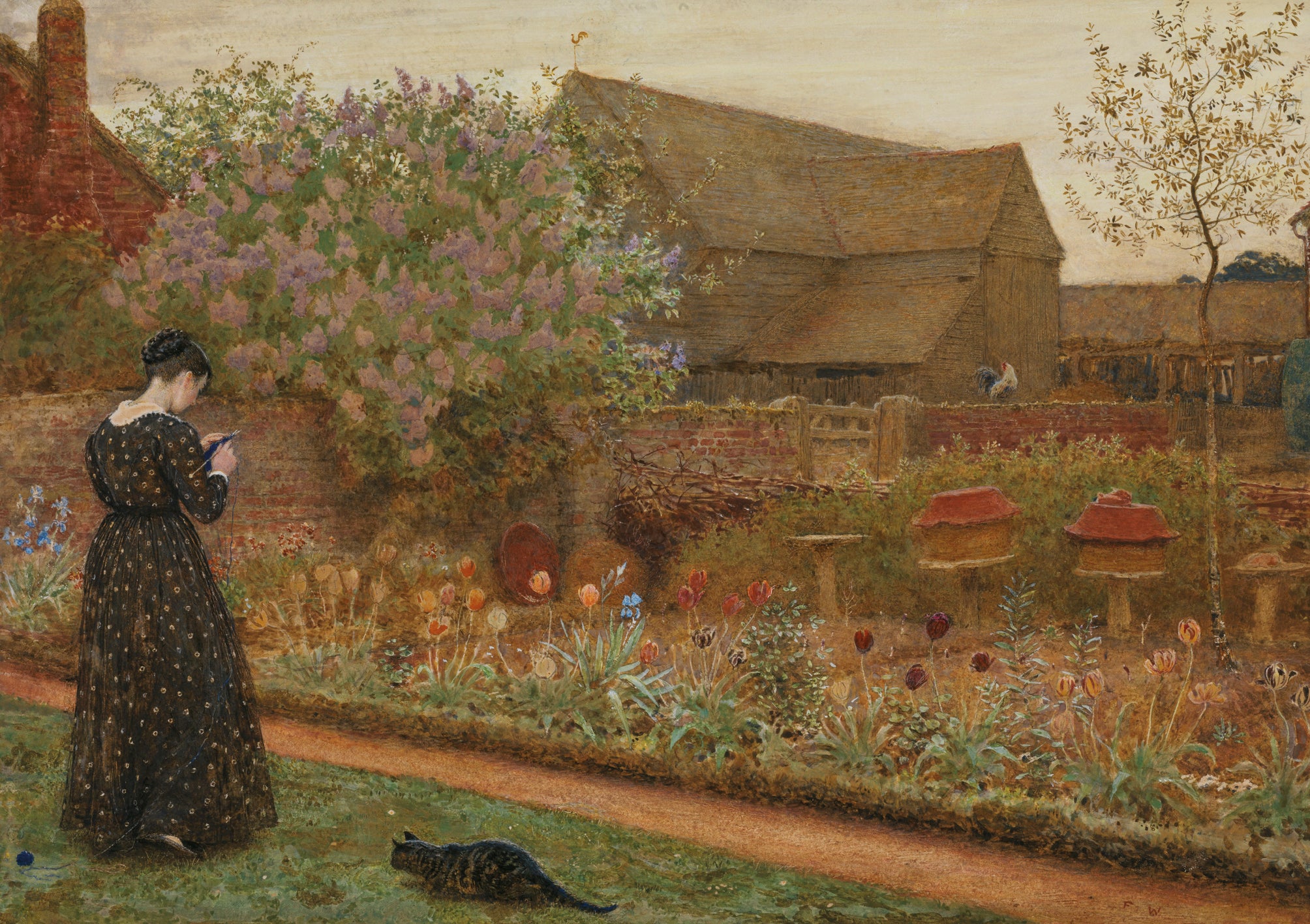 Walker Farm Garden Greetings Card