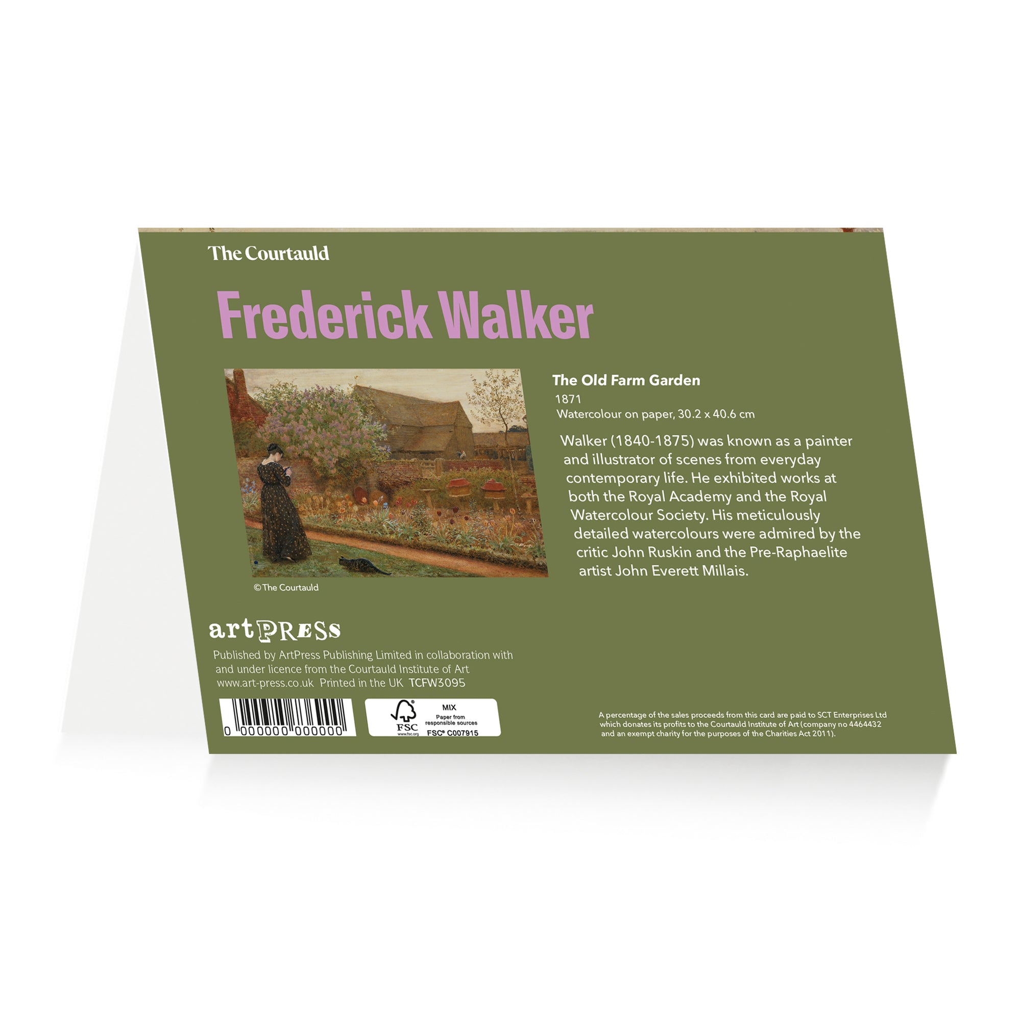 Walker Farm Garden Greetings Card