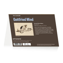 Load image into Gallery viewer, Mind Three Kittens Greetings Card
