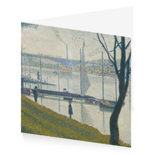 Load image into Gallery viewer, Notecard Wallet Georges Seurat The Bridge
