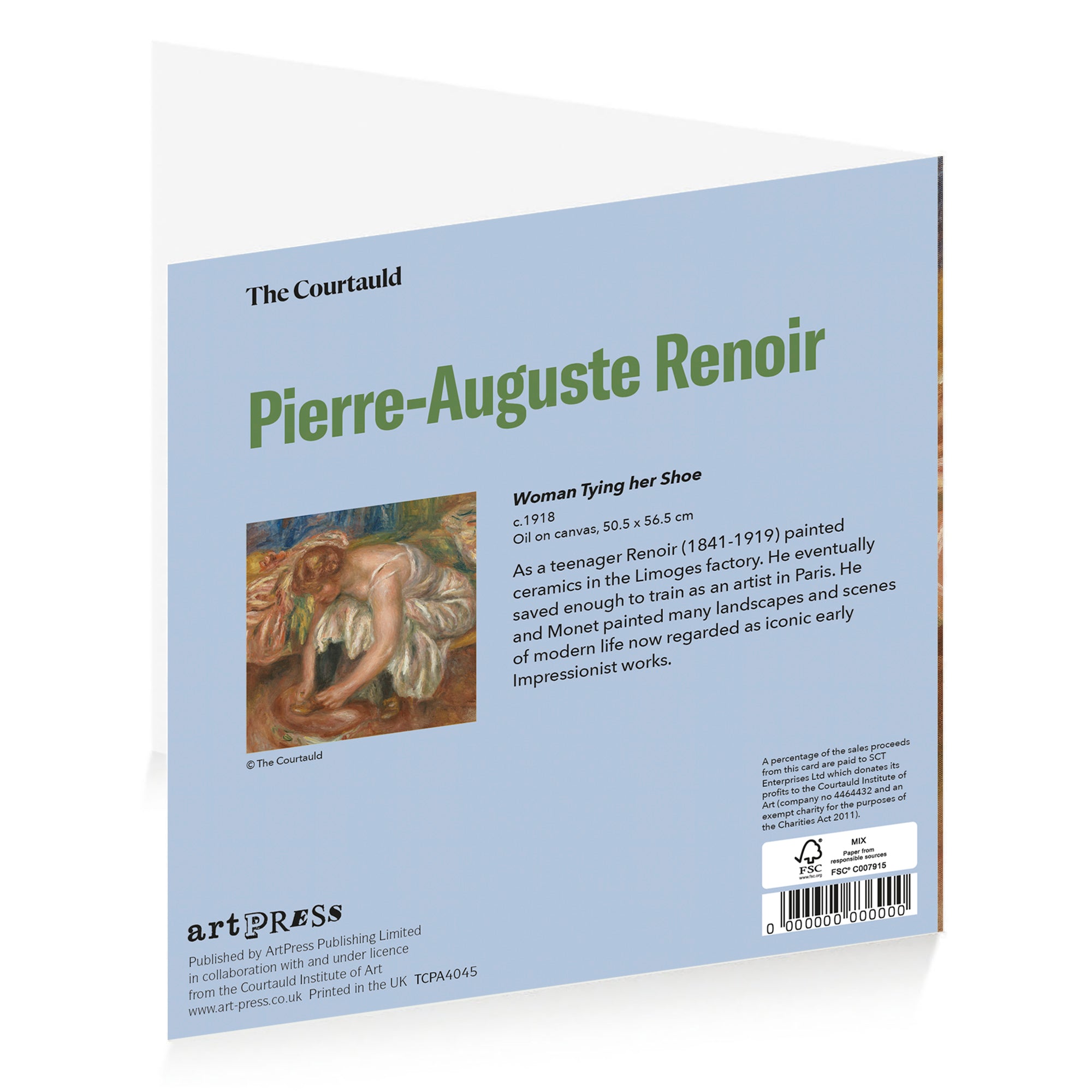 Notecard Wallet Pierre-Auguste Renoir