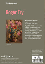 Load image into Gallery viewer, Roger Fry Peonies and Poppies Greetings Card

