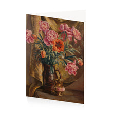 Load image into Gallery viewer, Roger Fry Peonies and Poppies Greetings Card
