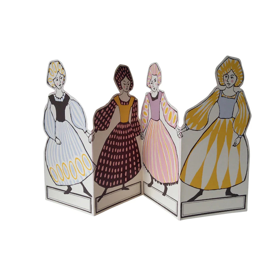 Greetings Card 3D Ballets Russes