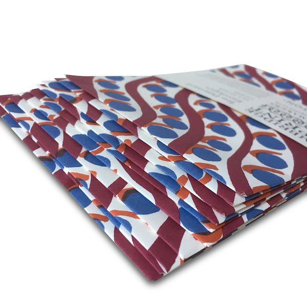 Ten Patterned Envelopes Scumble