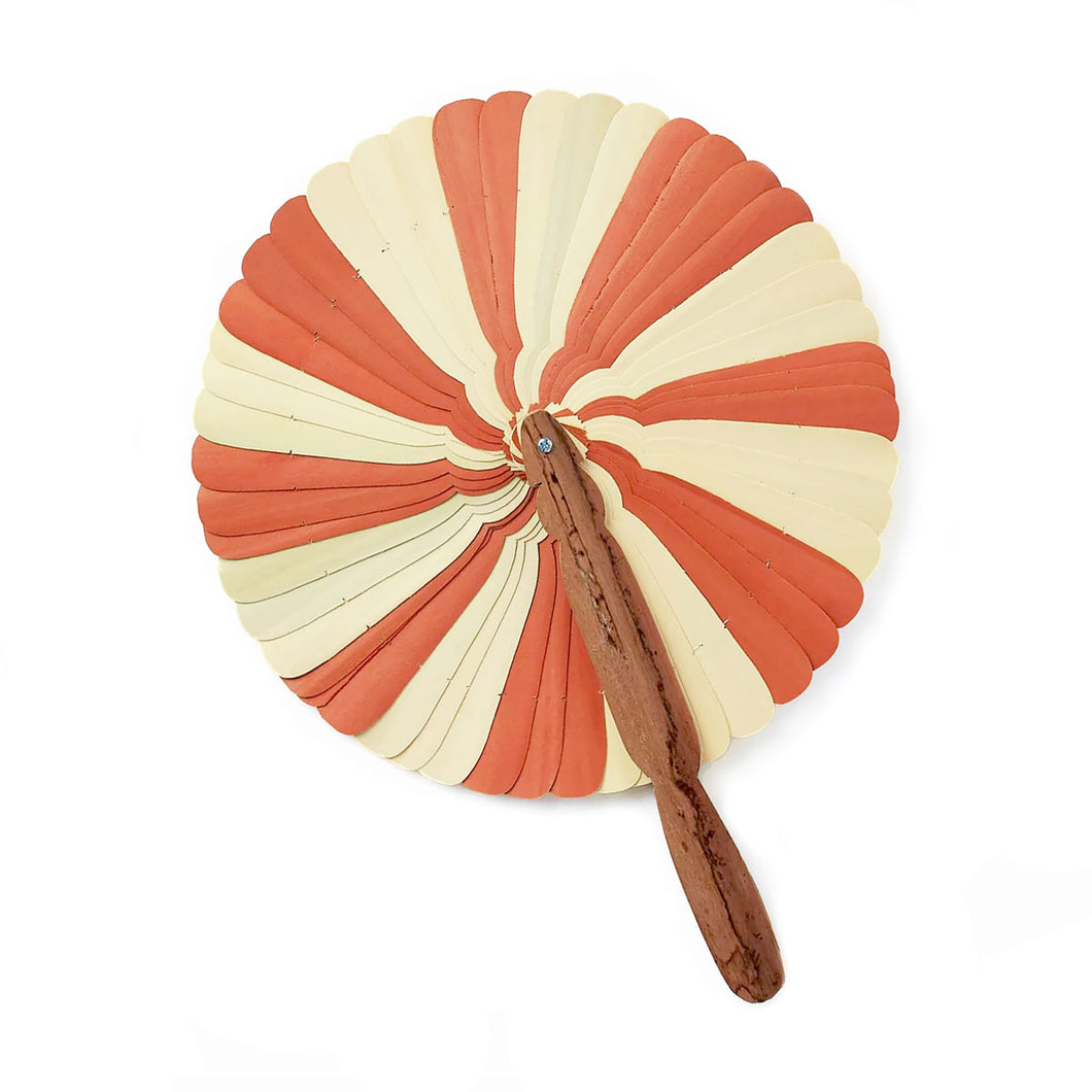 Striped Palm Fan Medium Assorted