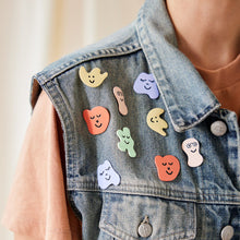 Load image into Gallery viewer, Friendly Faces Brooch Assorted
