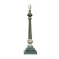 Hand Painted Table Lamp Stand Medium Square