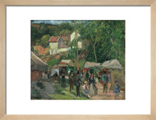 Load image into Gallery viewer, Camille Pissarro, Festival at L&#39;Hermitage
