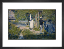Load image into Gallery viewer, Georges Seurat, Man painting a Boat
