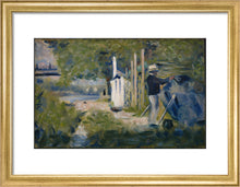 Load image into Gallery viewer, Georges Seurat, Man painting a Boat
