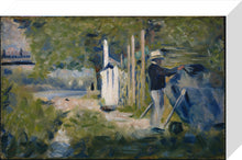 Load image into Gallery viewer, Georges Seurat, Man painting a Boat

