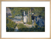 Load image into Gallery viewer, Georges Seurat, Man painting a Boat
