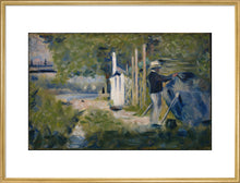 Load image into Gallery viewer, Georges Seurat, Man painting a Boat
