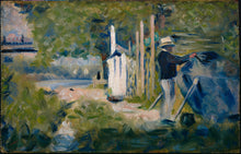 Load image into Gallery viewer, Georges Seurat, Man painting a Boat
