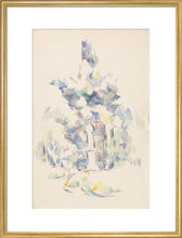 Load image into Gallery viewer, Paul Cézanne, Statue under trees

