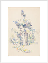 Load image into Gallery viewer, Paul Cézanne, Statue under trees
